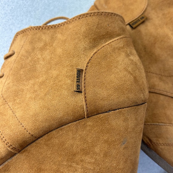 Route 66 wedged booties size 10 - Picture 5 of 9